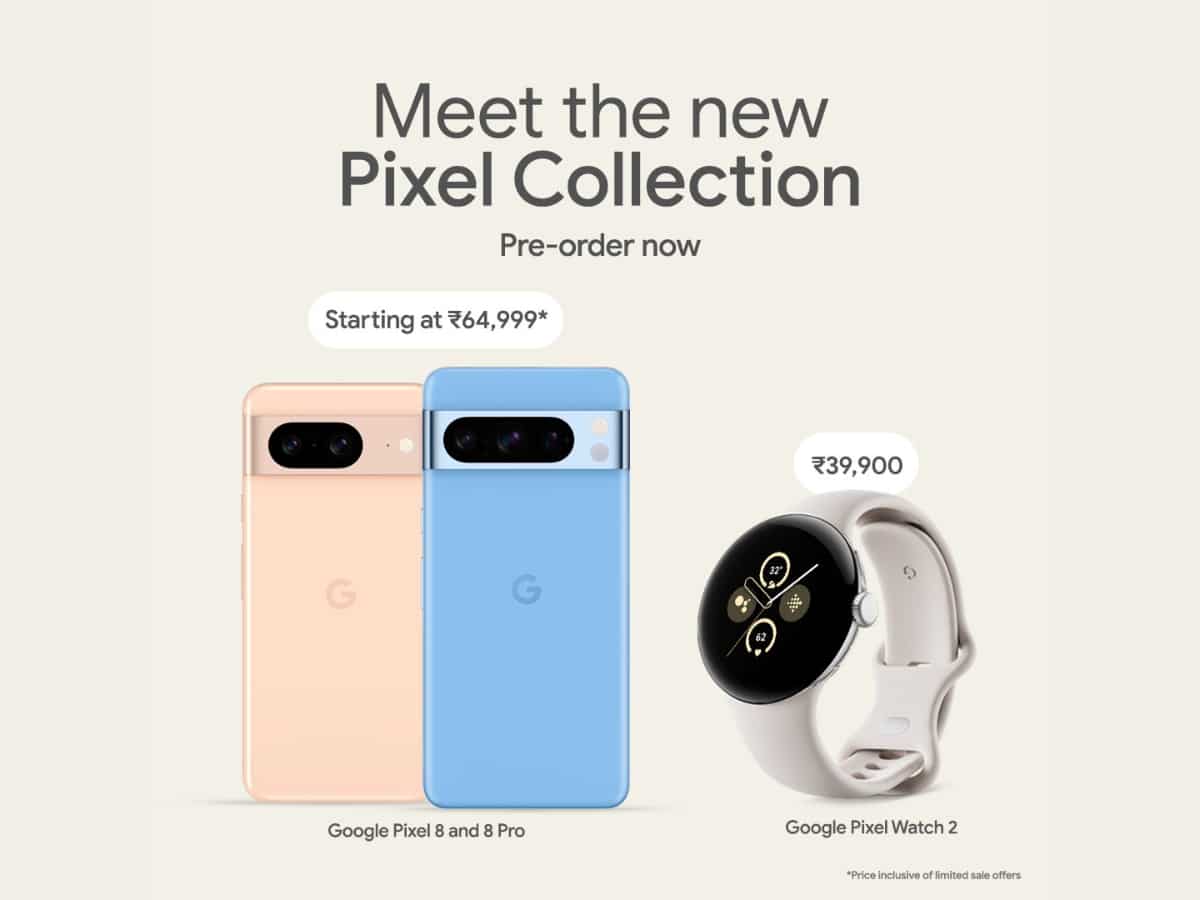 Google pixel 8 and 8 pro launched in india comes with AI camera tensor g3 chipset check features camera upgrades and specs