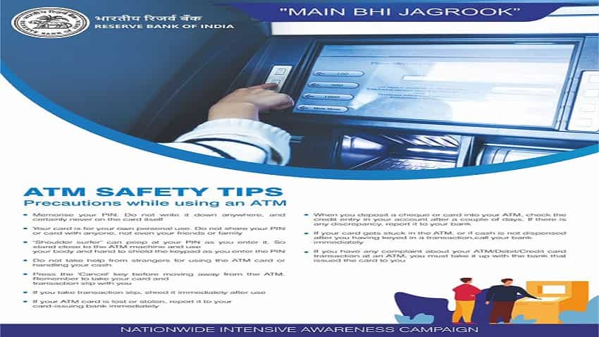 RBI ATM Safety Tips