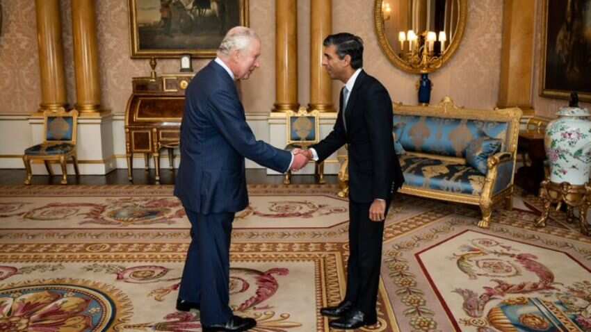 Rishi Sunak meets King Charles III