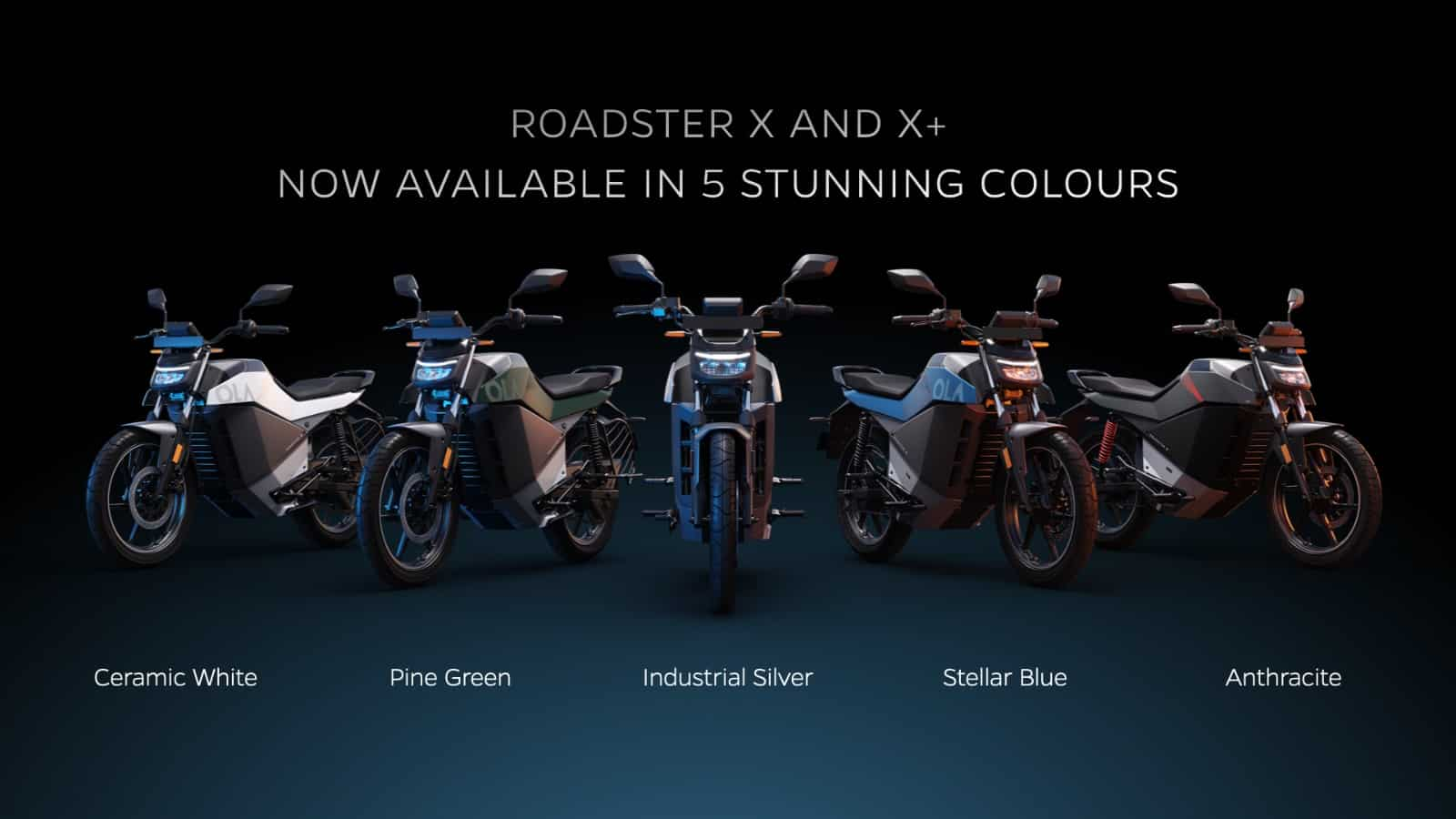 OLA Roadster X colors