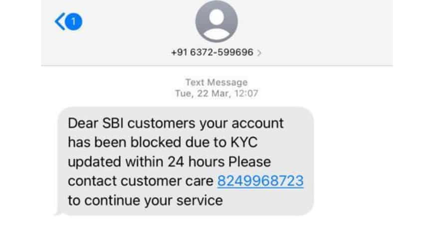 SBI alert to customers indian government warns you to delete this message right away or lose money check detail
