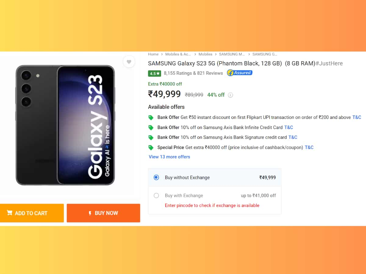 Samsung flagship phone worth Rs 90,000 is available for less than Rs 50,000, do not miss the chance here is what you need to do