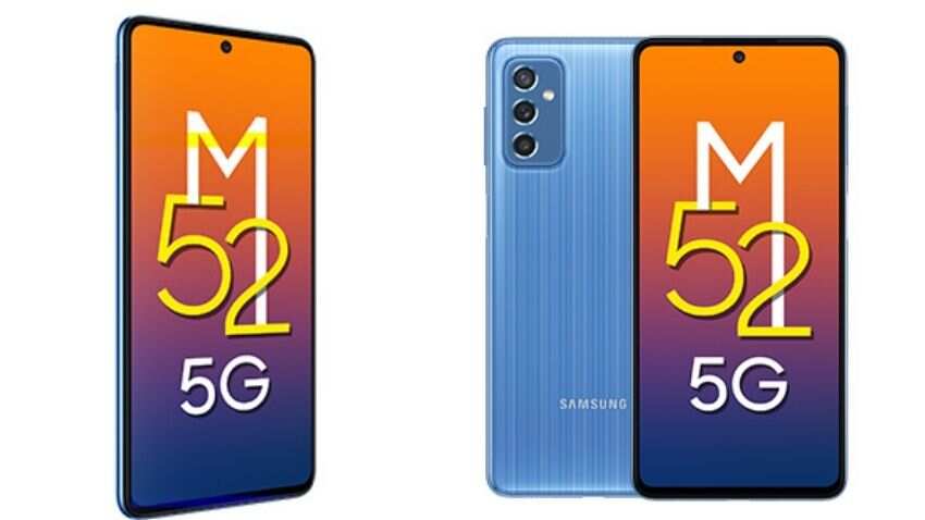 Samsung Galaxy M52 5G monster smartphone launched with Leanest Body 5,000mAH battery know price offers availability 