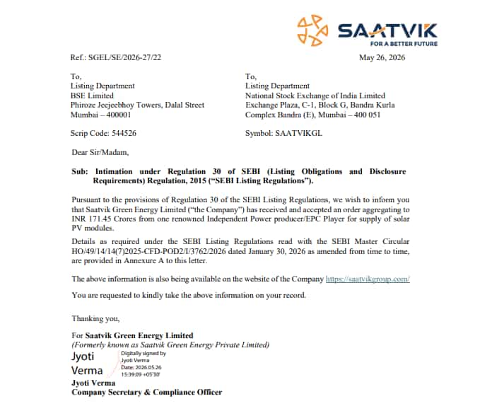 Saatvik Green Energy