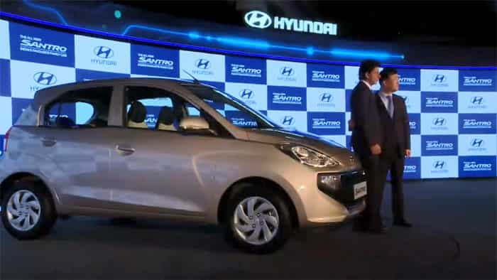 Shahrukh Khan launch Hyundai Santro