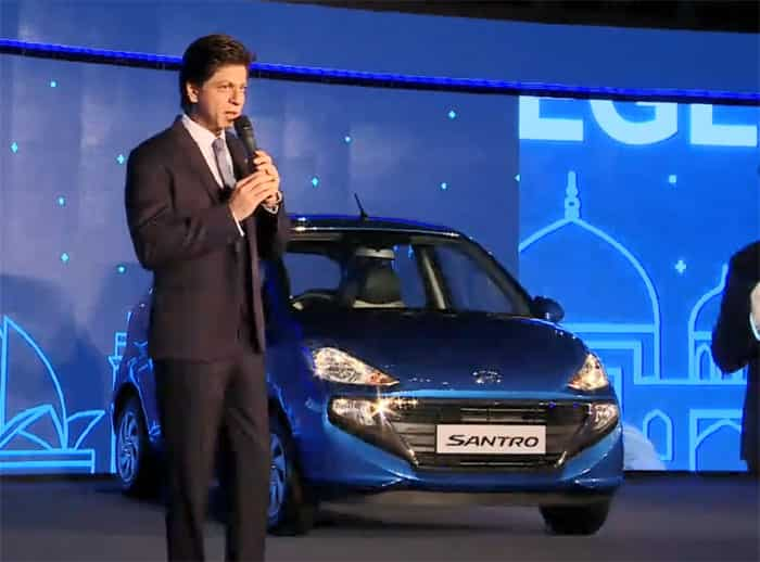 Shahrukh Khan launch Hyundai Santro