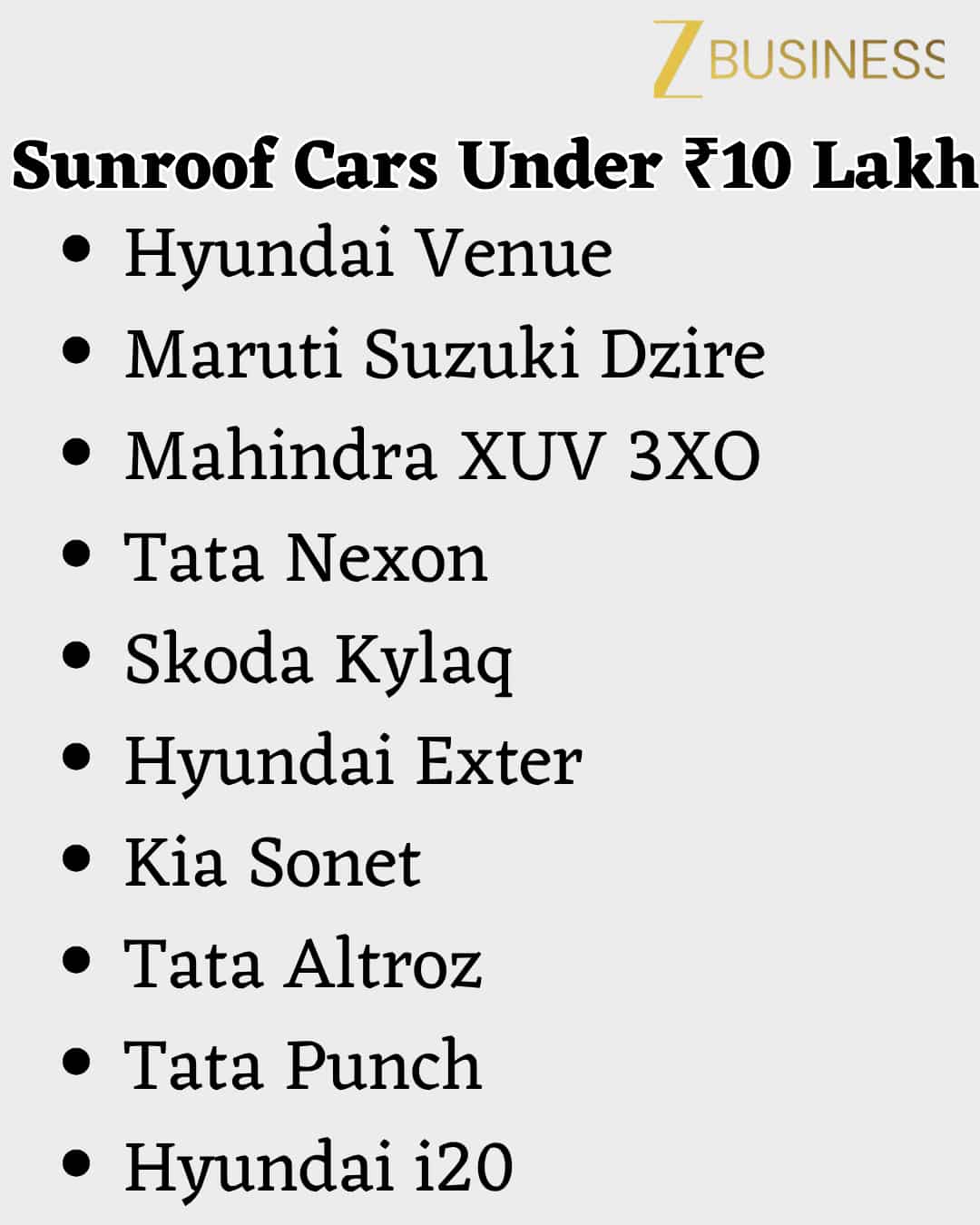 Sunroof