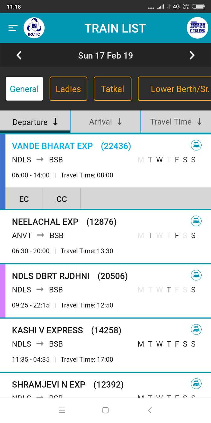 Indian Railway Feed Vande Bharat Express in Ticketing System, Book ticket now