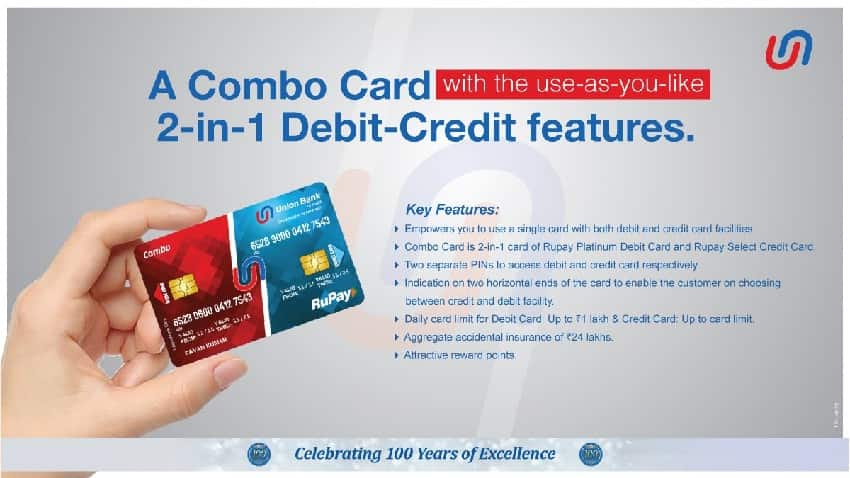 Union Bank of India Combo Card