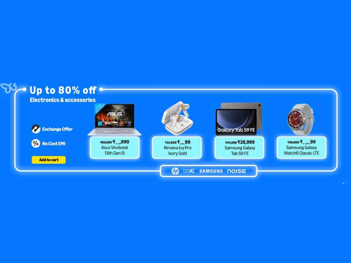 Amazon Prime Day Sale get upto huge 40 percent on mobile accessories 80 percent on electronics home appliances check deals