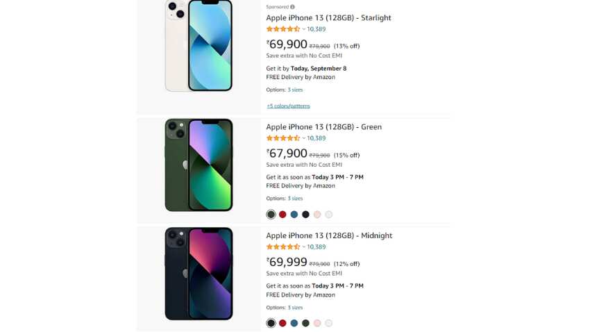 iPhone 14 2022 globally launch iphone 13 price cuts on amazon and flipkar apple event 2022 here check offers