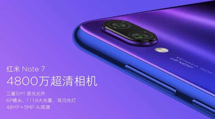 Xiaomi Redmi Note 7 and note 7 pro With 48-Megapixel Camera Launched