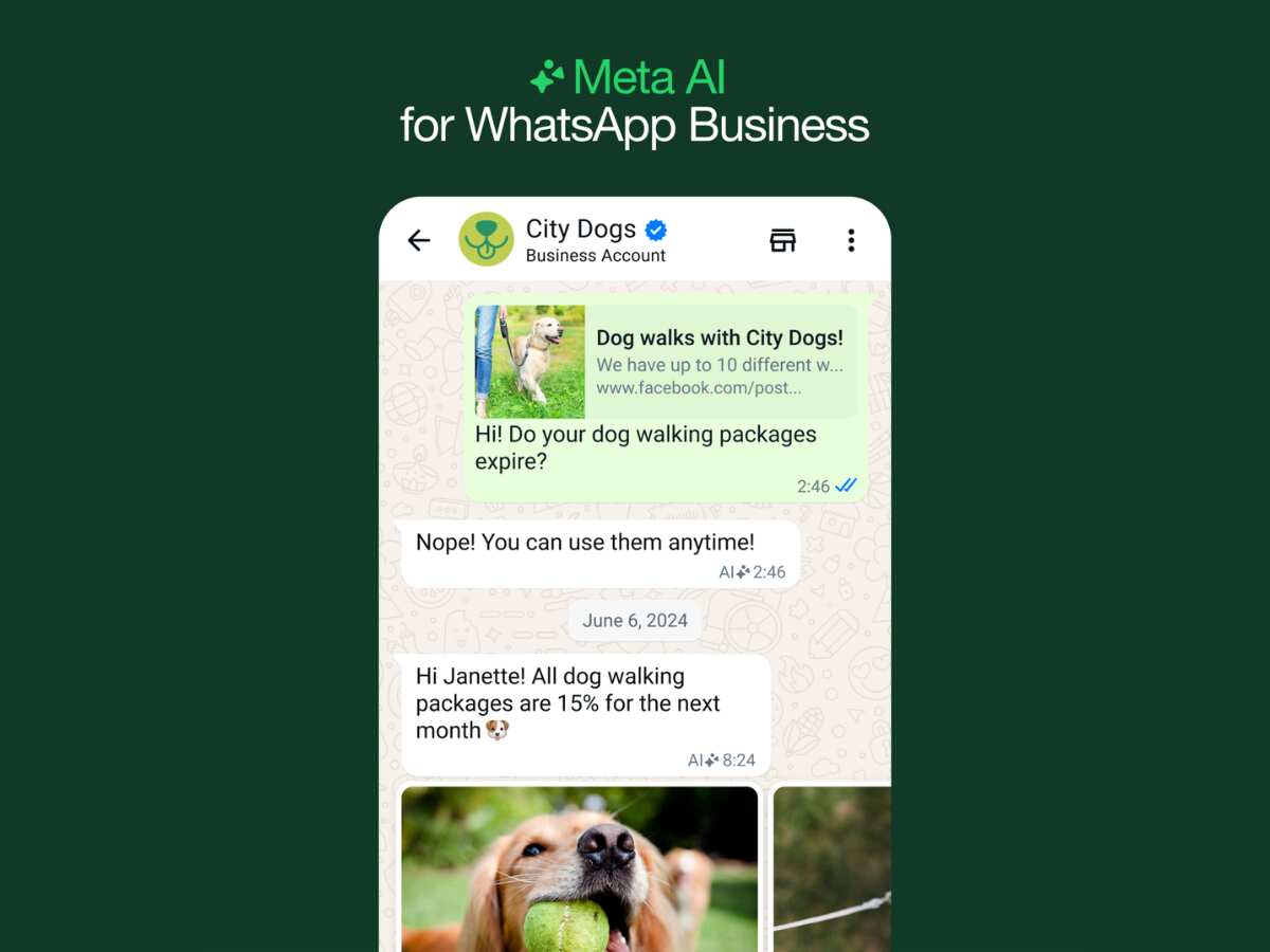 Whatsapp soon to bring ai tool meta verification on WhatsApp business check how they work