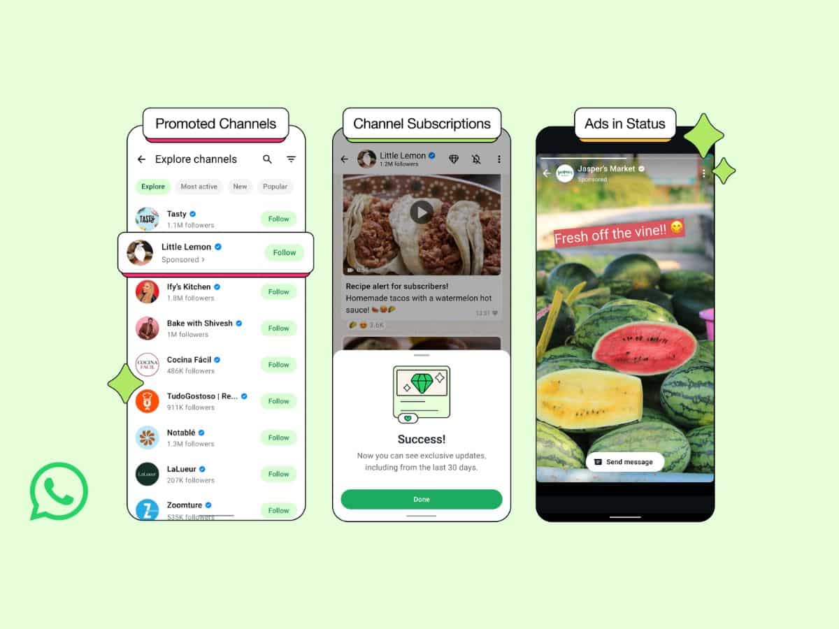 WhatsApp brings promoted Channels and ads in status update check how it works