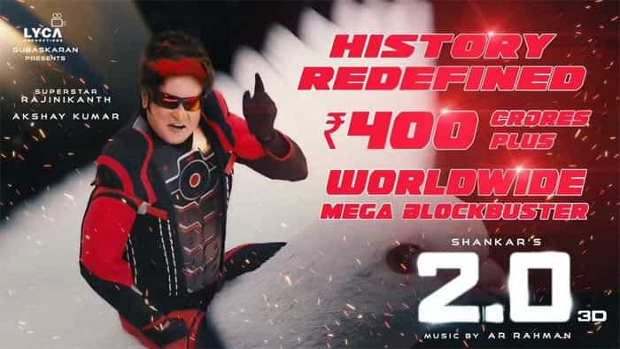 Box office Collection: 2.0 creates History, crosses 400 Crore in overseas