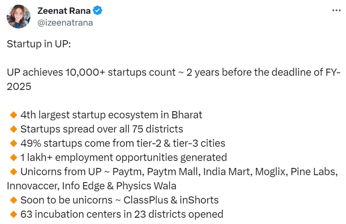 startups in up