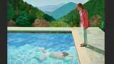 David Hockney pool painting