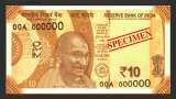 RBI Rs.10 new note Bank Notes in a new design shaktikant das signature 10 rupees new note