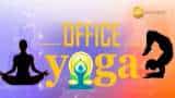 International Yoga Day : Back Pain, Office Stress, Headache remedy Office Yoga