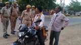 After petrol pump, helmet is necessary here too, bike can be seized