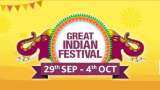 Amazon Great Indian sale start date September 29 last day october 4; deals instant cashback on sbi debit card credit card