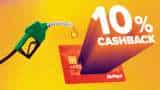 PNB Rupay debit card credit card 10 percent cashback on petrol diesel purchasing at Indian oil pump