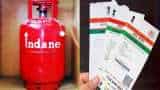 Indane gas Aadhaar linking connection link by an SMS and phone call; indane.co.in gas subsidy will not be stuck