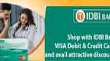 IDBI Bank discount on VISA Debit and Credit card Shopping