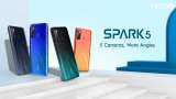 smartphone launch: Tecno spark 5 with 13 mp camera launched; know price specs here