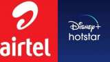 Airtel offers check free Disney+ Hotstar VIP subscription with 40, 612, 1208, 2,599 postpaid and broadband plans