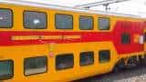 Indian Railways Kapoorthala Rail Coach factory High Speed Double Decker train having 120 seater capacity