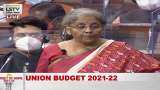 Budget 2021: FM Nirmala Sitharaman Speech Union Budget 2021