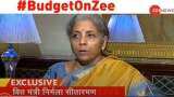 Budget 2021; Finance Minister speaks to Zee Media, boost given to corporate sector, money will come to middle class 