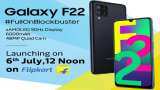 Samsung Galaxy F22 With 90Hz Display 6,000mAh Battery Launching in India on July 6 avilable on flipkart