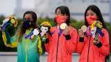Tokyo Olympics 2020 Japan 13-year-old Momiji Nishiya wins Olympic skateboarding street gold medal
