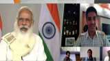 cbse 12th result 2021 hiteshwar sharma class 12 student Panchula PM narendra modi Video Call Conversation topped all Over india