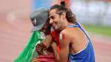 Tokyo Olympics 2020 Qatar Barshim and Italy Tamberi share Tokyo Olympics high jump victory in heartwarming moment