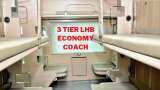 Indian Railways manufactured new 3 tier LHB economy coach look at the inside pictures here