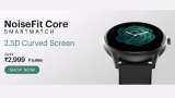 NoiseFit Core Smartwatch launched in india with Heart Rate Monitor, IP68 Build know Price, features and more