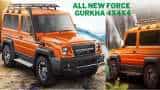 2021 Force Gurkha 4X4X4 off road suv unvieled will launch on 27 september and compete with mahindra thar