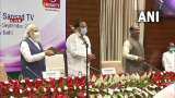 pm modi launches Sansad tv with vice president Naidu Speaker Birla check what prime minister said today