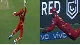 IPL 2021 Flying Fabian Allen and kl rahul takes a stunning catch to dismiss Liam Livingstone and sanju samson watch videos