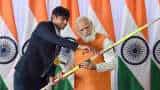 PM Mementos e-Auction ends today Olympic gold medalist neeraj chopra javelin get highest bid