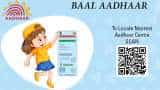 baal aadhaar card registration know uidai guidelines for children aadhaar card