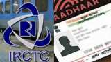 Now link your aadhaar card with irctc and get 12 bookings in a month here you know how to link aadhaar and irctc account