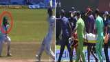 West Indies debutant Jeremy Solozano gets hit on helmet; stretchered off during 1st Test against Sri Lanka