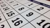 holiday calendar list 2022 government holidays full list