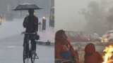 Delhi Weather Update Cold Wave heavy rainfall dense fog IMD declare Yellow Alert Rain know update