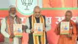 UP Assembly Election 2022 home minister amit shah release bjp manifesto Lok Kalyan Sankalp Patra for up election 2022 yogi adityanath 