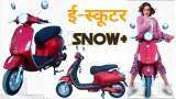 Crayon Motors launches electric scooter Snow plus starting price at Rs 64,000